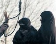 A woman was flogged and hanged in Varamin