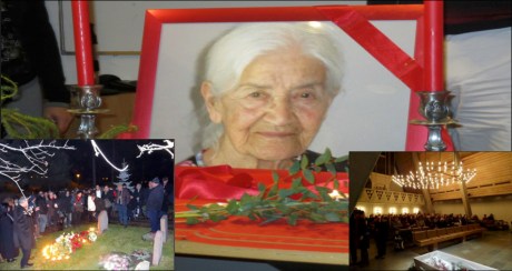 گزارشی از مراسم وداع با مادر سِلاحی