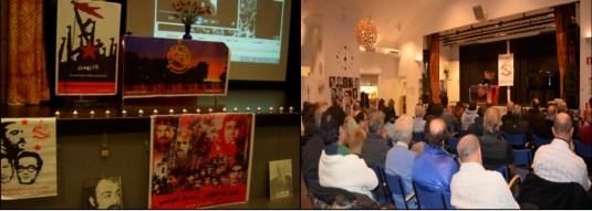 گزارشی از مراسم بزرگداشت "سياهکل" و "قيام بهمن" در استکهلم