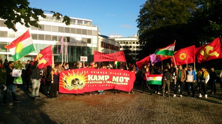 گزارشی از تظاهرات علیه دولت ترکیه در استاوانگرـ نروژ